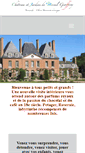 Mobile Screenshot of chateau-mesnil-geoffroy.com